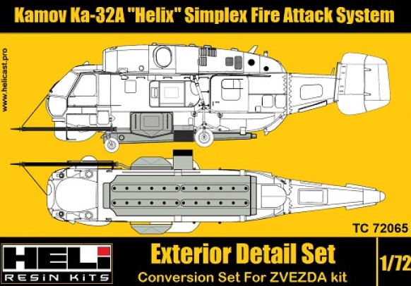 Kamov Ka-32A Simplex Fire Attack System  TC72065