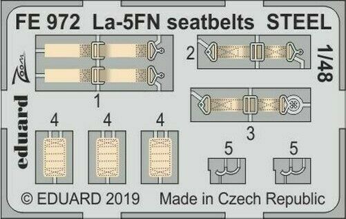 La-5FN seatbelts STEEL FE972