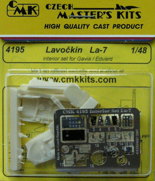 Lavockin La-7-interior set  4195