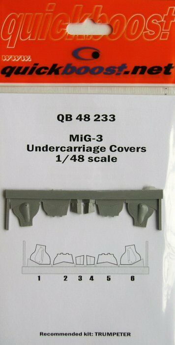 MiG-3 undercarriage covers QB48233