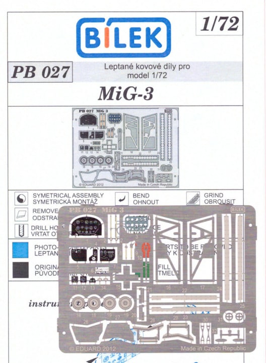 MiG-3 update set   PB027