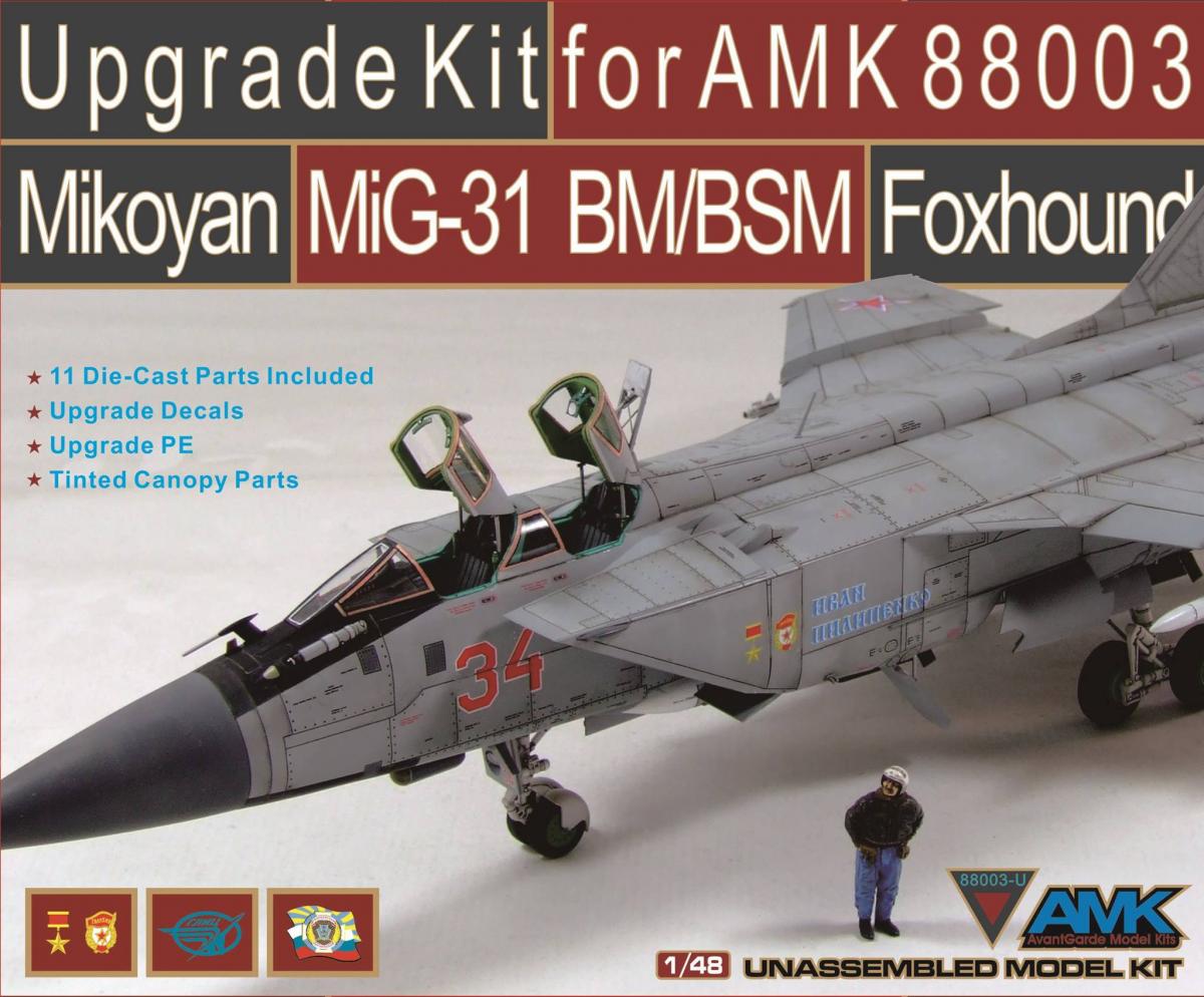 Upgrade Kit for MiG-31 BM/BSM Foxhound 88003-U