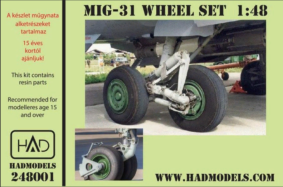MiG-31 wheel set 248001