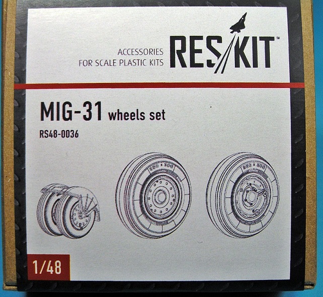 Mig-31 wheels set RS48-0036