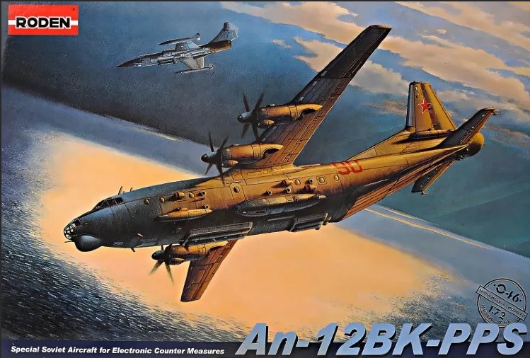 An-12BK-PPS Special Soviet Aircraft for Electronic Counter Measures