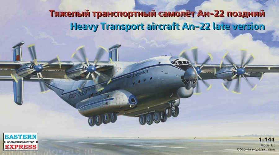 Heavy Transport aircraft An-22 late version