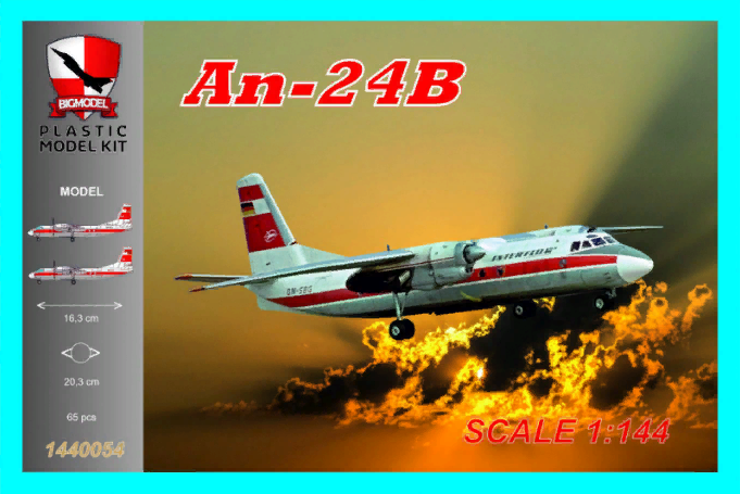 AN-24B INTERFLUG