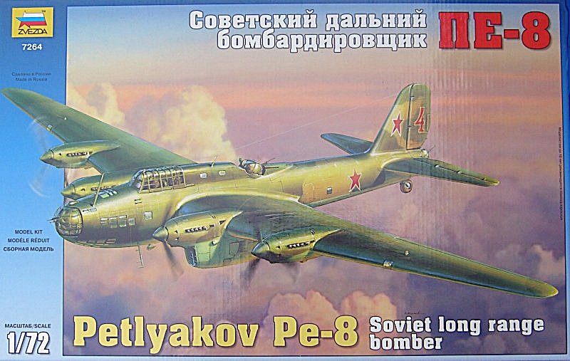 Petlyakov Pe-8 soviet bomber