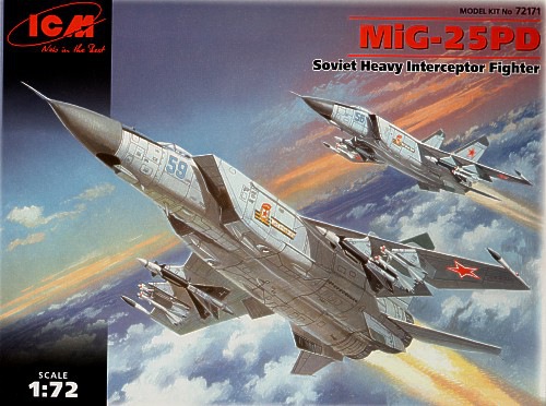 Mikoyan-25PD Soviet Heavy Interceptor Fighter