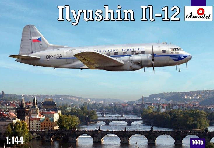 Ilyushin IL-12 Czech airliner