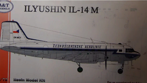 Ilyushin Il-14M ČSA 