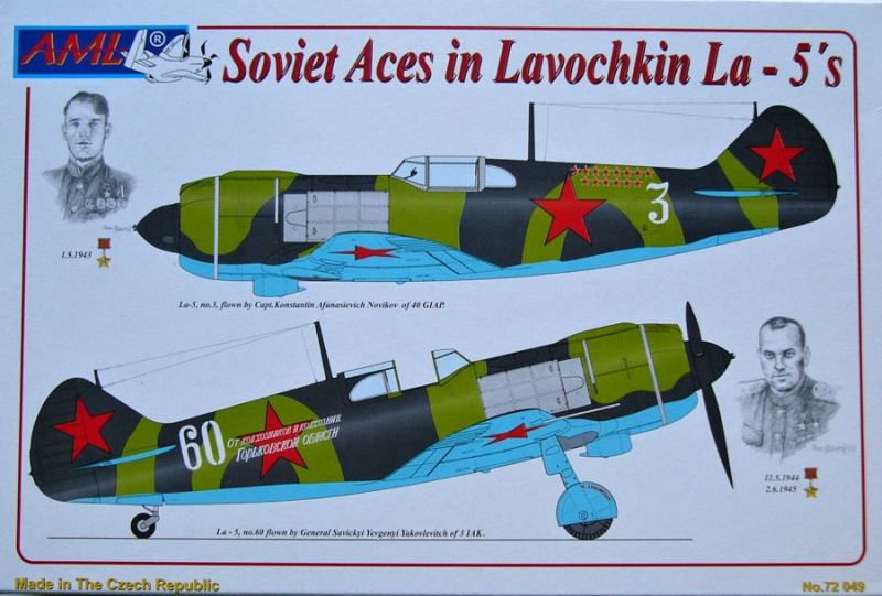Soviet Aces in Lavochkin La-5's