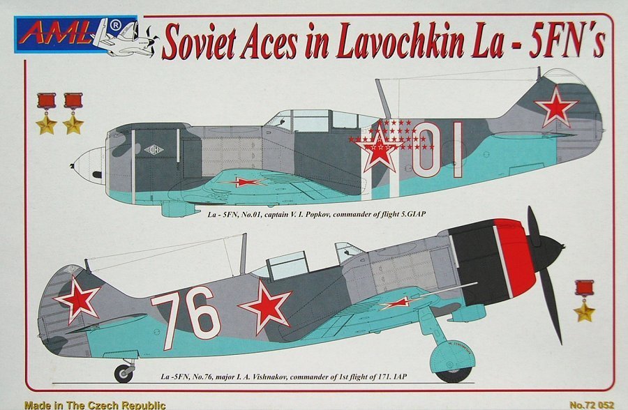 Soviet Aces in Lavochkin La-5FN's