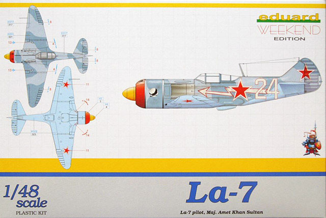 Lavochkin La-7 La-7 pilot, Maj. Amet Khan Sultan 