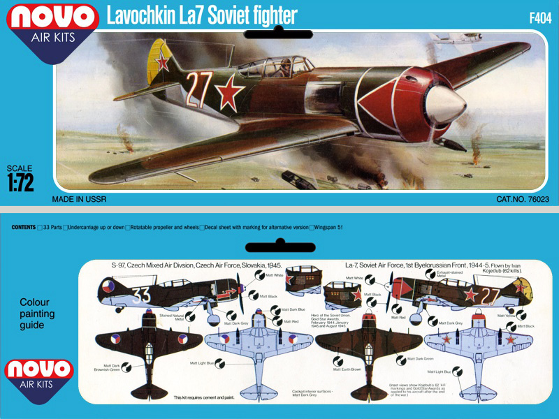 Lavochkin La-7 Russian Fighter