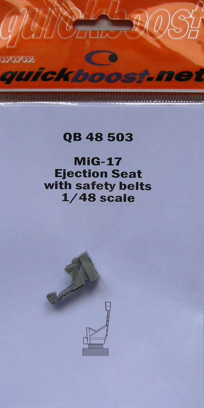 MiG-17 ejection seat with safety belts QB48503