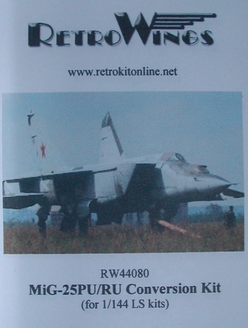 MiG-25 RU/PU CONVERSION KIT RW44080