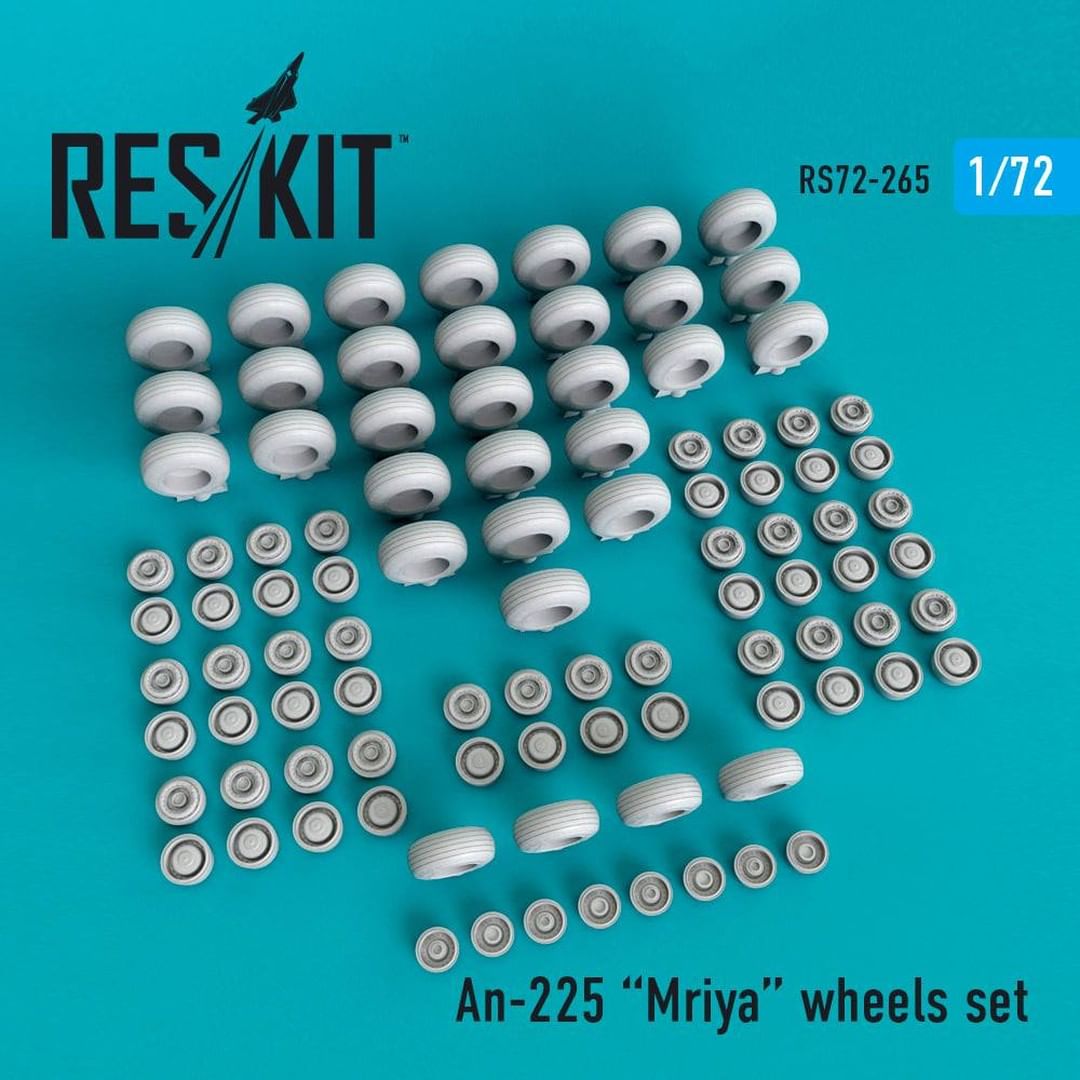 An-225 Mriya wheels set RS72-265