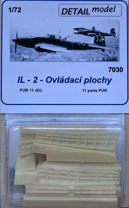 Ilyushin Il-2 Control Surfaces(рулевые поверхности) 7030