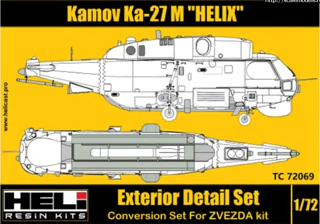 Kamov Ka-27M Exterior detail set   TC72069