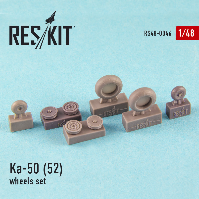 Ka-50 (52) (all versions) wheels set RS48-0046