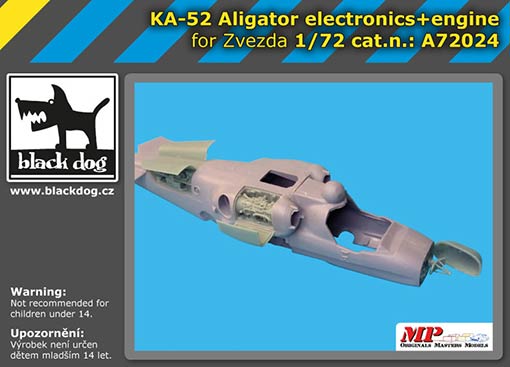 Ka -52 Aligator electronics+engine A72024