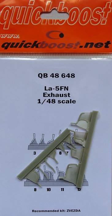 La-5FN exhaust exhaust QB48648