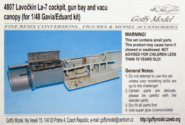 LA-7 Gun Bay and Vac Canopy 4807