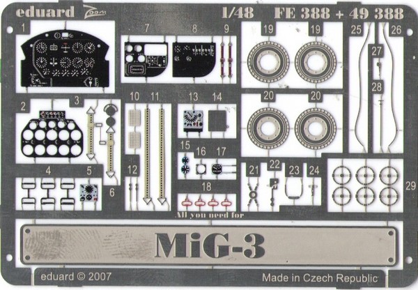MiG-3 update set FE388