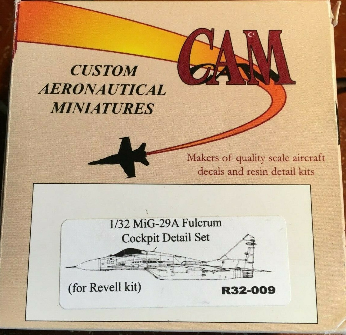 Производитель Custom Aeronautical Miniatures Cam