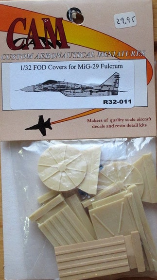 FOD Covers for MiG-29 Fulcrum  R32-011