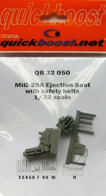MiG-29A K-36 Ejection Seat with safety belts QB 32 050