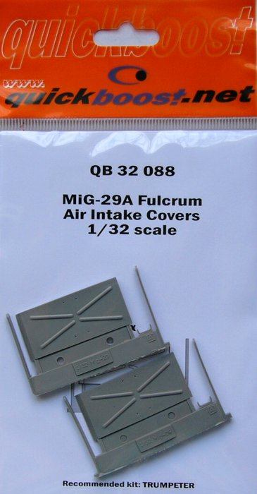 MiG-29A Fulcrum intake covers (A) QB 32 08