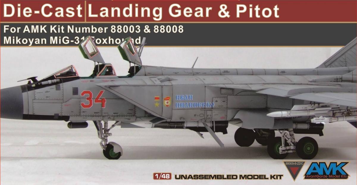 Die-Cast/ Landing Gear & Pitot 88003-8-ZDC