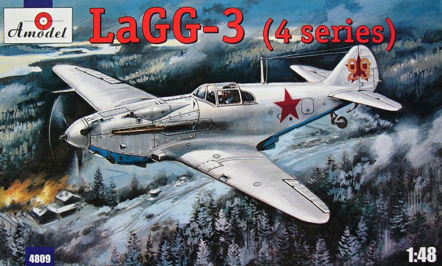 LaGG-3 (4 series) Soviet fighter
