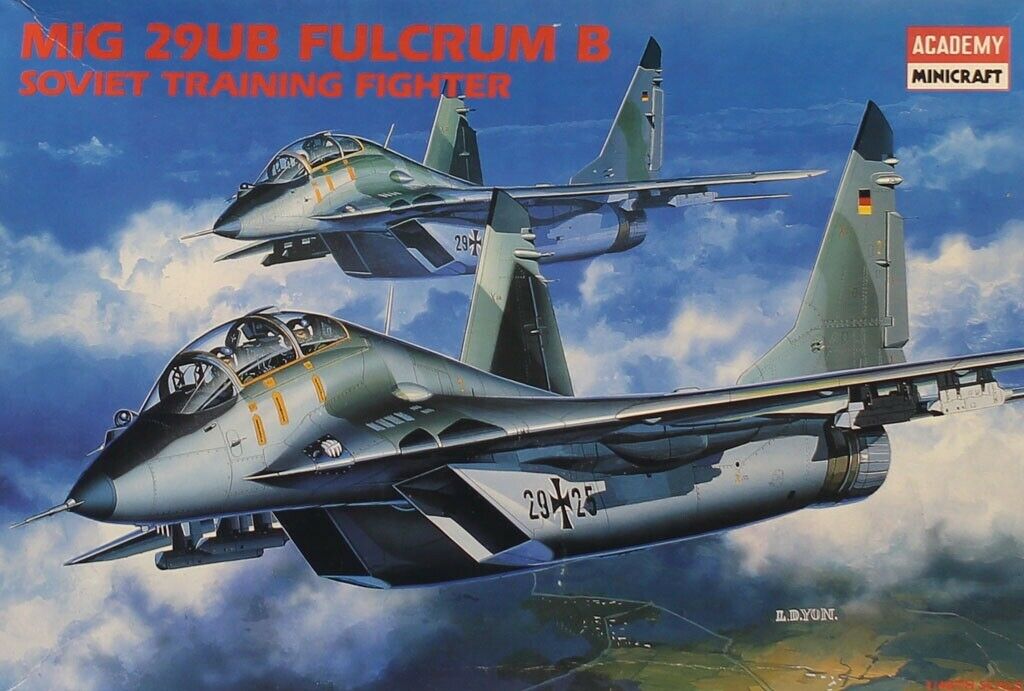 MiG 29UB Fulcrum B Soviet Training Fighter 