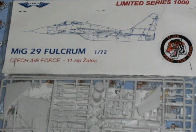 MiG-29 Fulcrum Czech Air Force Tiger 11. slp Žatec 