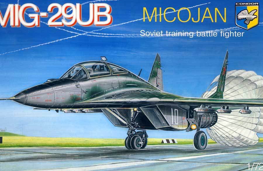 Micojan MiG-29 UB Soviet training battle fighter 