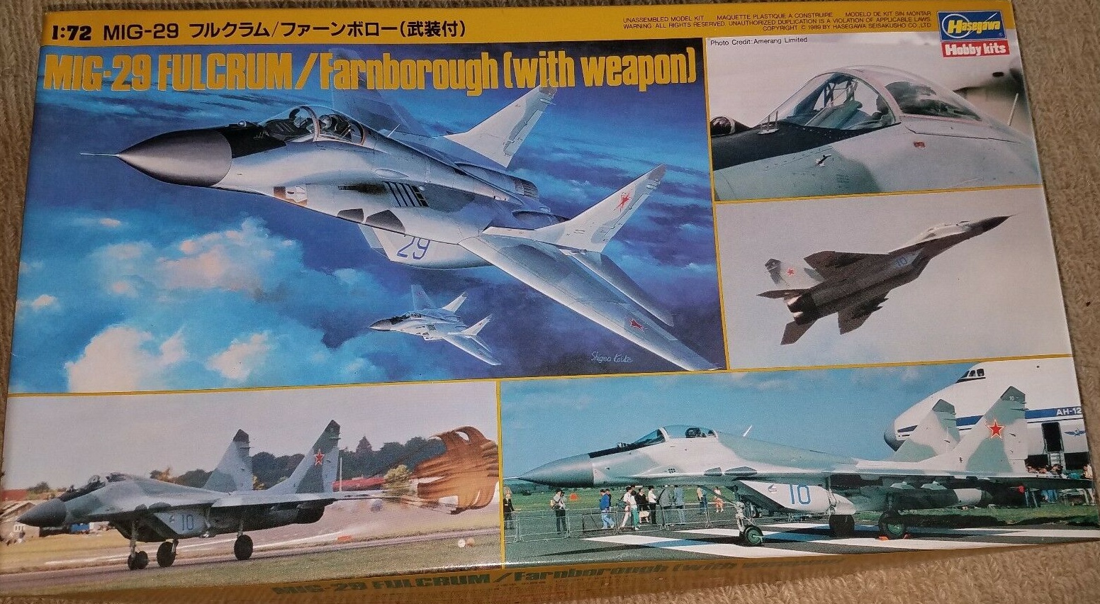 MiG-29 Fulcrum Farnborough (with Weapons)