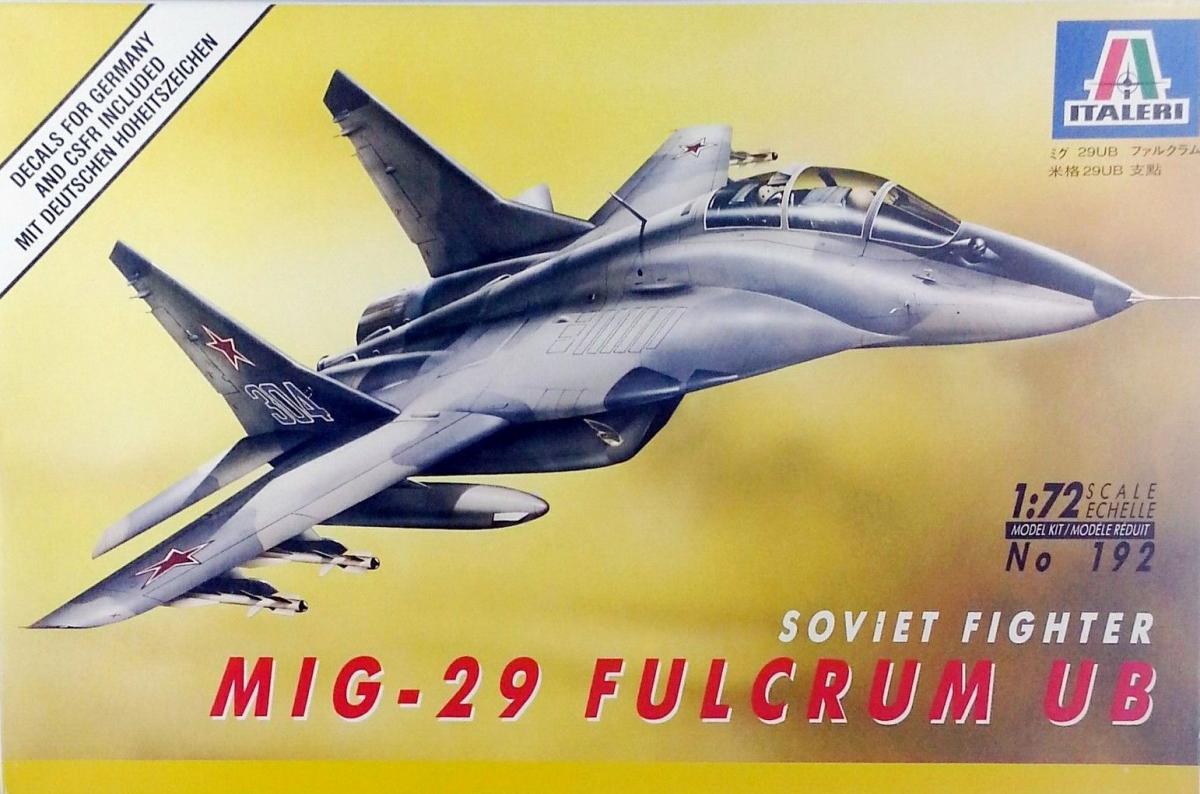 Mikoyan Gurevich Mig-29UB Fulcrum B
