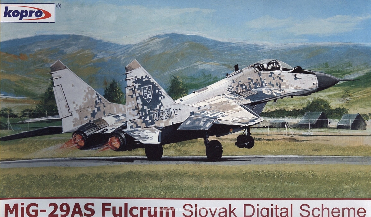 MiG-29AS Fulcrum Slovak Digital Scheme 
