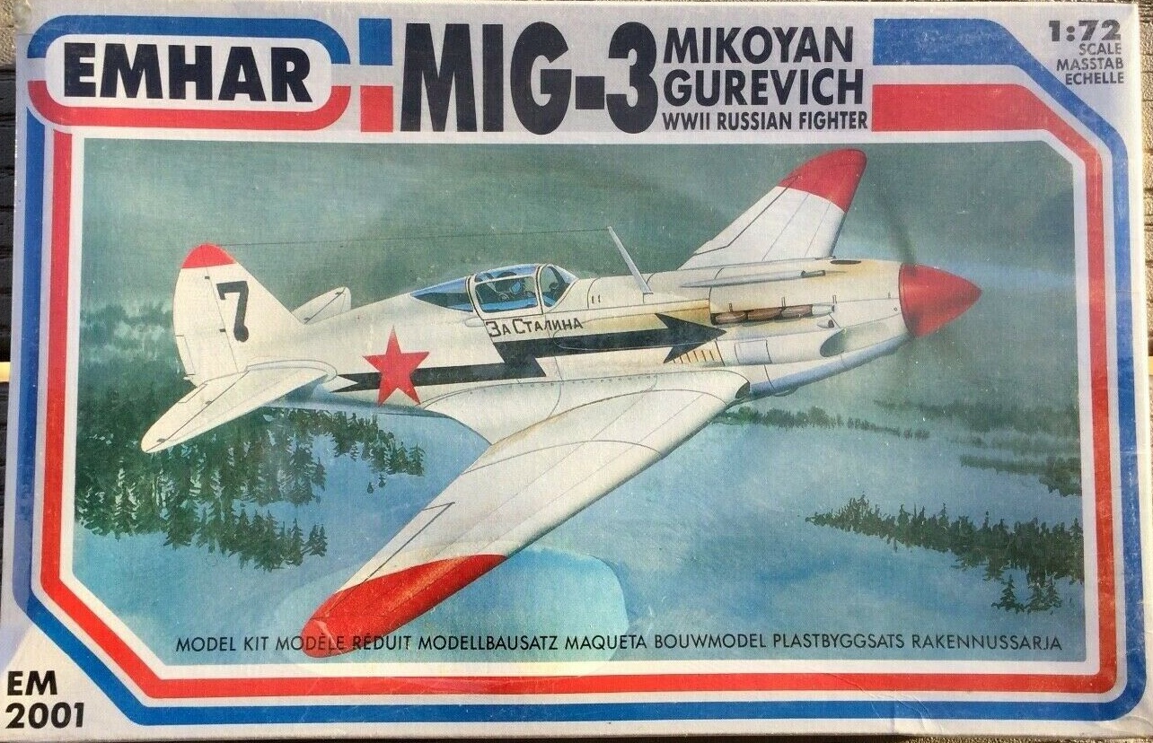 MiG-3 Mikoyan Gurevich WWII Russian Fighter 