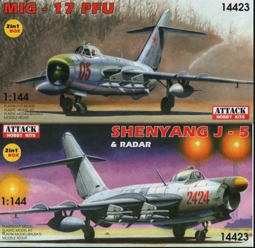 MiG-17PFU & Shenyang J-5 w/ Radar