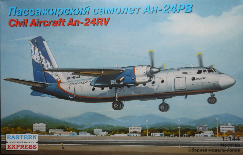 Civil Aircraft An-24RV Aeroflot Nord 