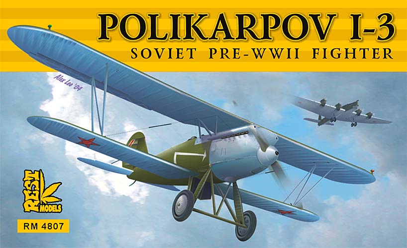 Polikarpov I-3 Soviet Pre-WWII Fighter 