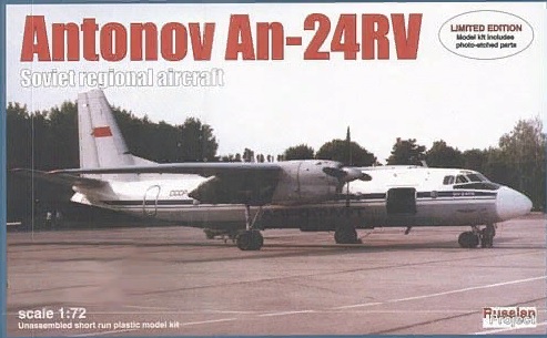 Antovov An-24RV Soviet Regional Aircraft 