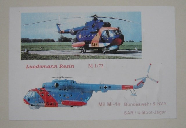 Mil Mi-14 Bundeswehr & NVA SAR / U-Boot-Jäger 