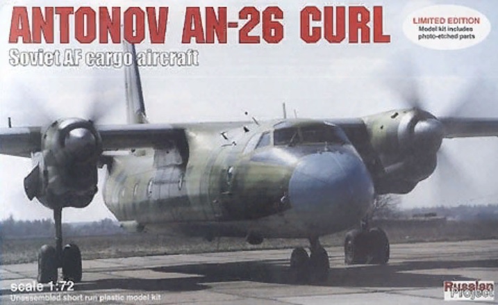 Antonov An-26 Curl Soviet Cargo Aircraf