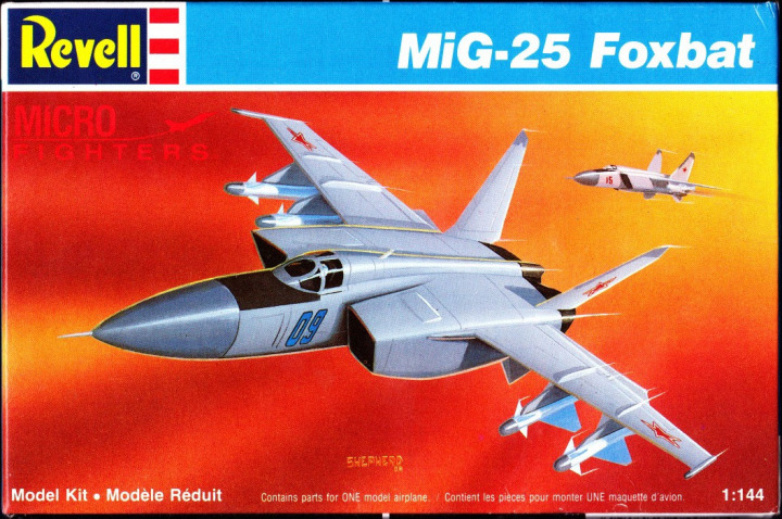 MiG-25 Foxbat Micro Fighters