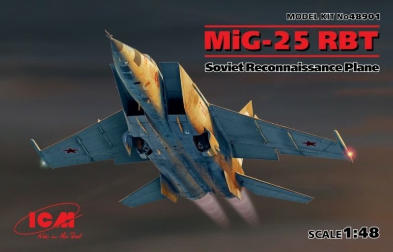 MiG-25RBT Foxbat B Soviet Reconnaissance Plane